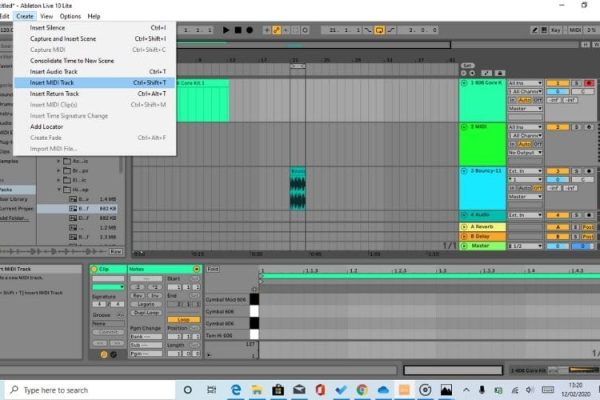 midi track Ableton Midi track Ableton